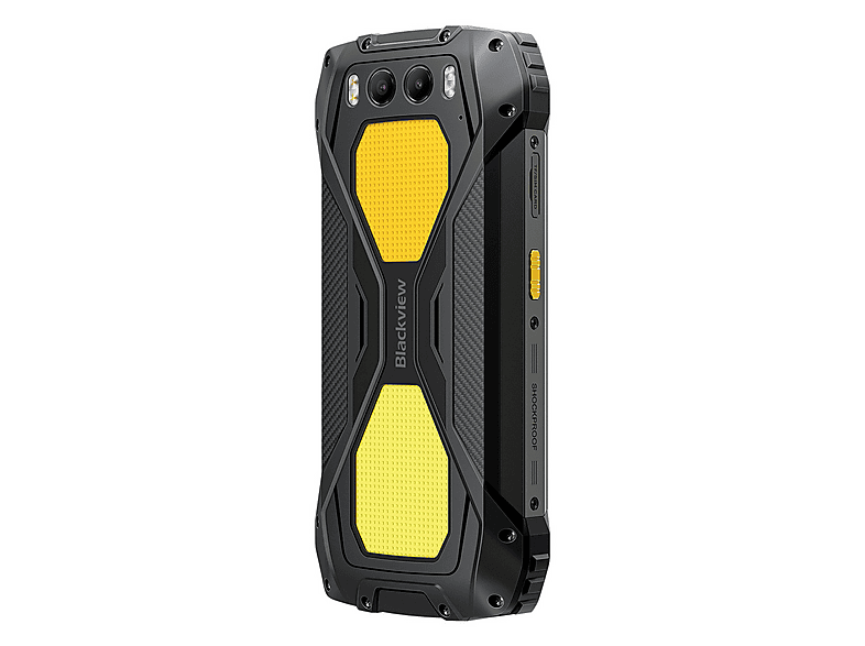 BLACKVIEW — BLACKVIEW BV7300, Negro, Amarillo, Móvil Android, 256 GB, 6 GB RAM, 6,67" IPS, Familia de procesador: MediaTek, Modelo del procesador: He…, vista 4