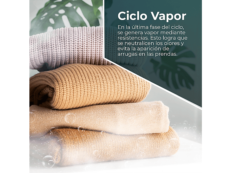 SVAN SL6203AIDV — Lavadora carga frontal, 6 kg, 11 programas, Blanco, 1200 rpm, vista 6