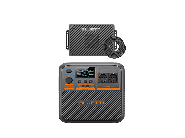 BLUETTI KIT Premium 200 V2(AC270P)+Charger 2 — Estación de energía