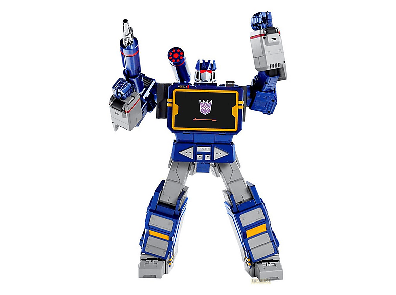 ROBOSEN Transformers Robot Interactivo Soundwave G1 Flagship 36 cm — Figura coleccionable