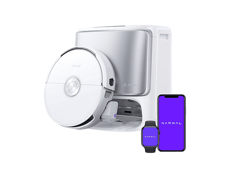 NARWAL Robot Aspirador Narwal Freo Galaxy Plata con Lavado Automático del Mopa — Robot aspirador, 65 W, Potencia de succión 22 kPa, Depósito 2,5 l, A…, vista 2
