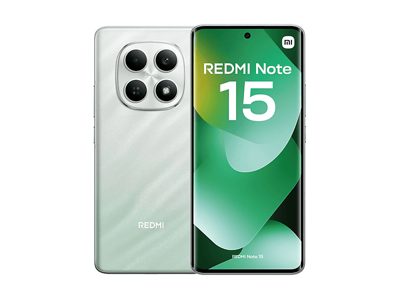 XIAOMI Redmi Note 15 4G — Smartphone, Verde, 128 GB, 8 GB RAM, 6000 mAh
