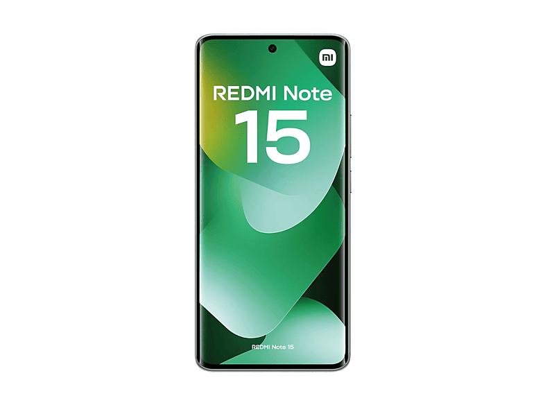 XIAOMI Redmi Note 15 4G — Smartphone, Verde, 128 GB, 8 GB RAM, 6000 mAh, vista 2