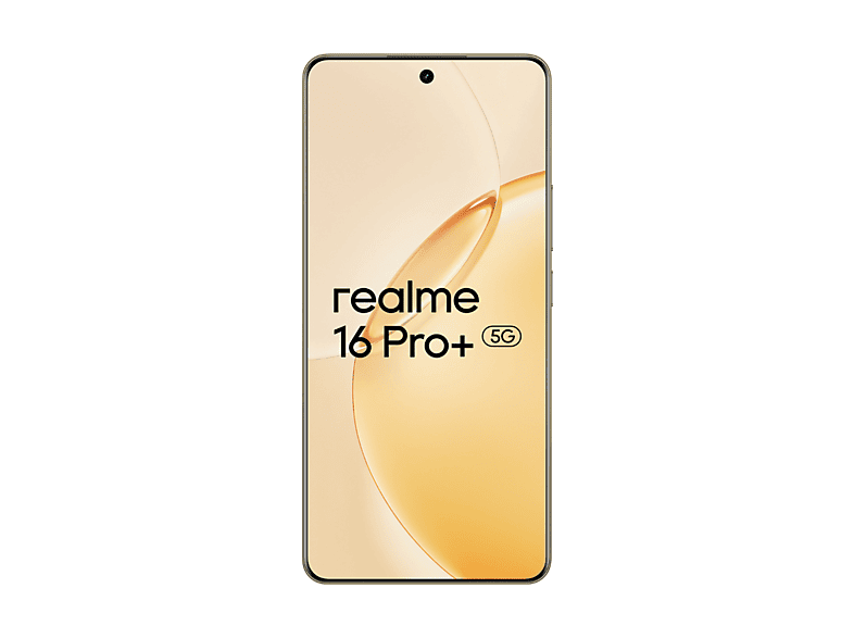 REALME 16 Pro+ — Smartphone, Gold, 256 GB, 8 GB RAM, 7000 mAh, vista 3