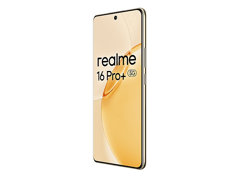 REALME 16 Pro+ — Smartphone, Gold, 256 GB, 8 GB RAM, 7000 mAh, vista 7