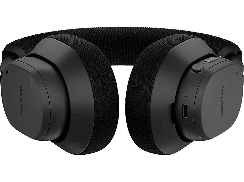 FAIRPHONE — Auriculares inalámbricos (Tanto de diadema como de botón pero inalámbricos), Circumaurales, Bluetooth, Negro, Fairbuds XL FAIRPHONE, vista 3