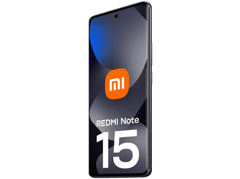 XIAOMI Redmi Note 15 6+128 — Smartphone, Negro, 128 GB, 6 GB RAM, 6000 mAh, vista 3