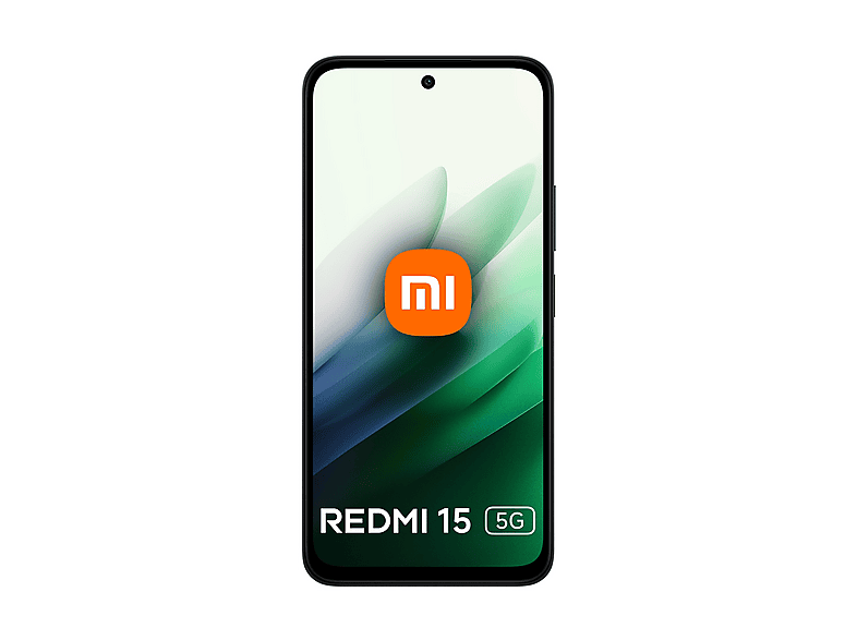 XIAOMI Redmi Note 15 6+128 — Smartphone, Negro, 128 GB, 6 GB RAM, 6000 mAh, vista 9