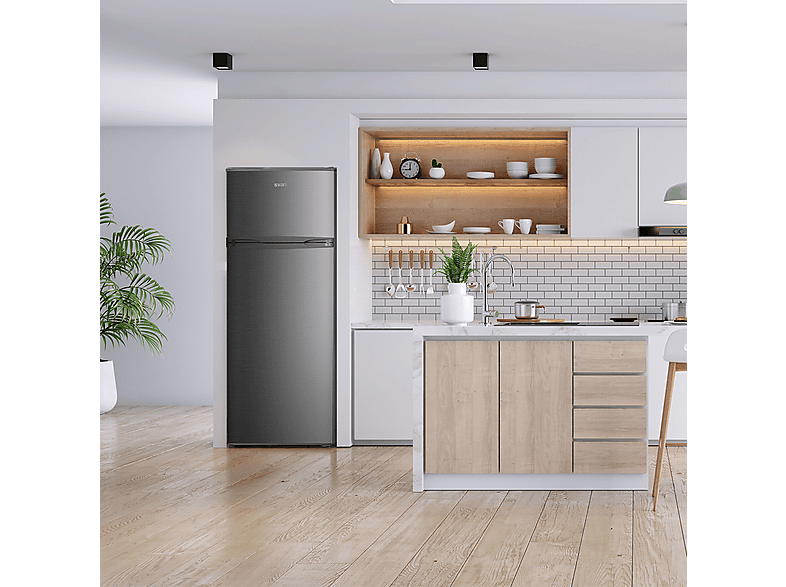 SVAN SF145503EX — Frigorífico dos puertas, Altura 143,0 cm, Inox, Capacidad 206 l, vista 3