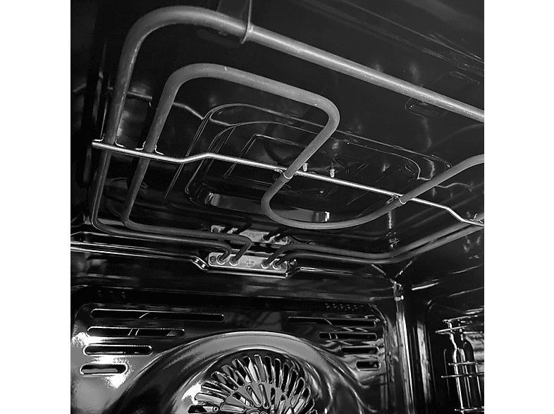 PANDO ONE HRN60 — Horno multifunción, 595 mm, Negro, Esmalte fácil de limpiar, 72 l, vista 2