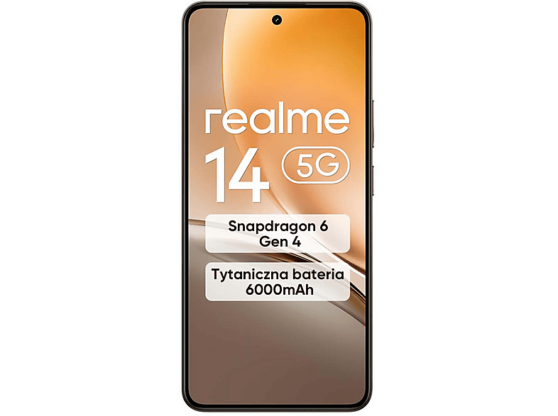 REALME 14 — Smartphone, Titanio, 256,00 GB, 8 GB RAM, 120 Hz, vista 3