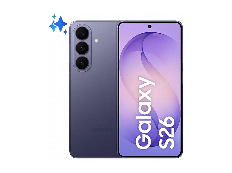 SAMSUNG Galaxy S26 — Smartphone, Violeta, 256 GB, 12 GB RAM, 120 Hz