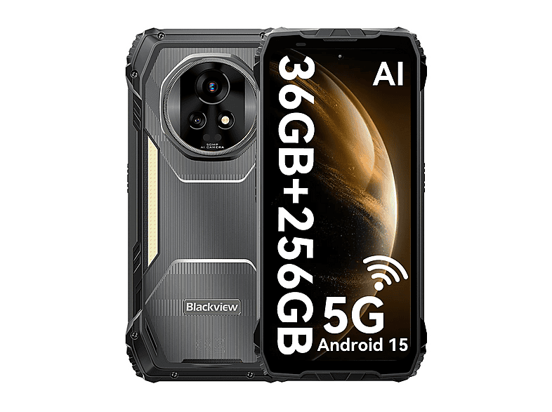 BLACKVIEW XPLORE 2 — Smartphone, Negro, 256 GB, 12 GB RAM, 6,73" AMOLED 120Hz