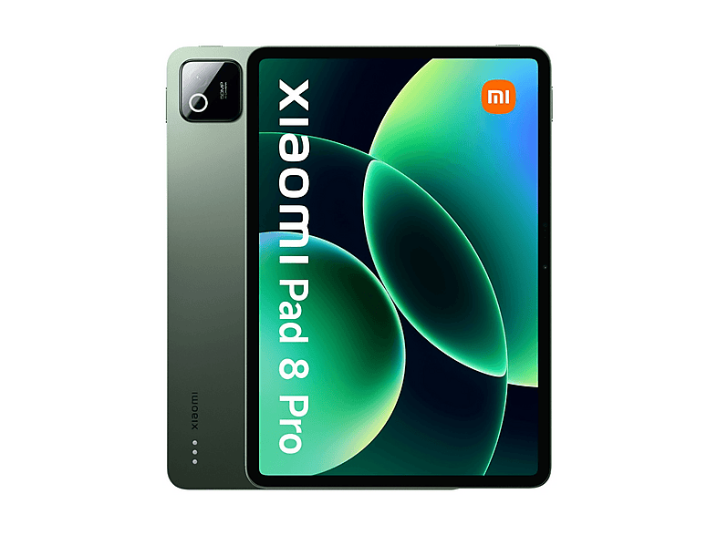 XIAOMI Pad 8 Pro — Tablet, 256 GB, Verde, 8 GB RAM, 11,2" 3.2K