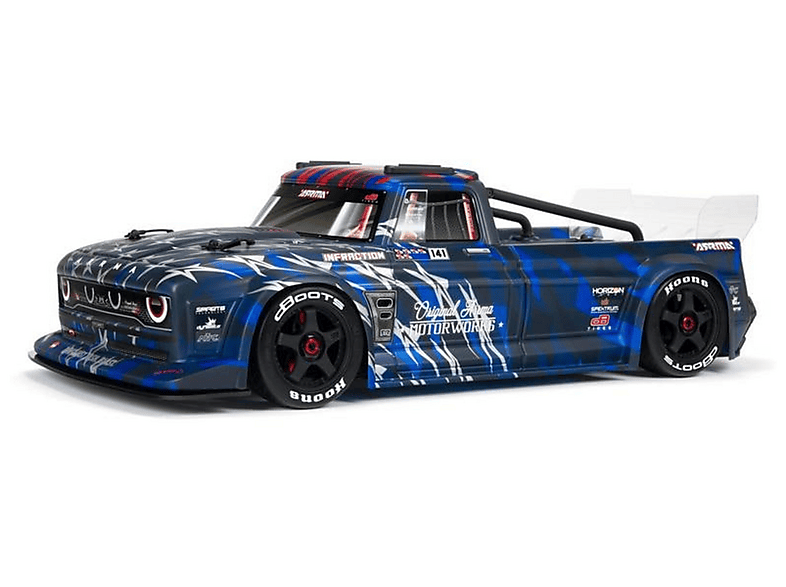 ARRMA RT INFRACTION V2 6S BLX 4WD ARTR 1:7 BLK/BLU/WHT — Coche RC