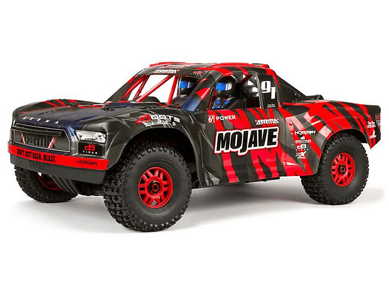 ARRMA MOJAVE 6S V2 4WD BLX ARTR 1:7 BLK/RED — Coche RC