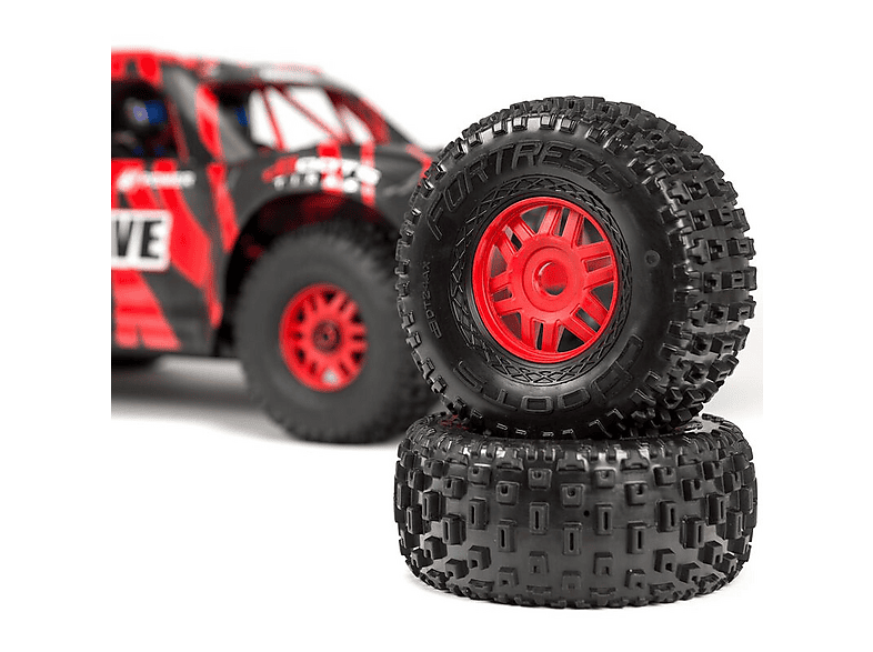 ARRMA MOJAVE 6S V2 4WD BLX ARTR 1:7 BLK/RED — Coche RC, vista 4