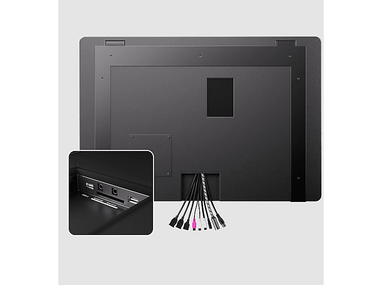 SYLVOX Espejo de baño inteligente — TV LCD 32", Blanco, impermeable, 12V, Full-HD, vista 9