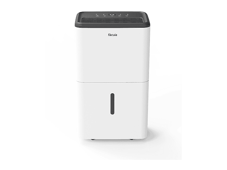 FACULA Siroco 40 l/día — Deshumidificador, 50 m², Blanco, 6,5 l