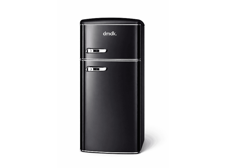 dmdk DKB2 — Frigorífico dos puertas, Altura 146 cm, Capacidad 208 l, negro mate, vista 2