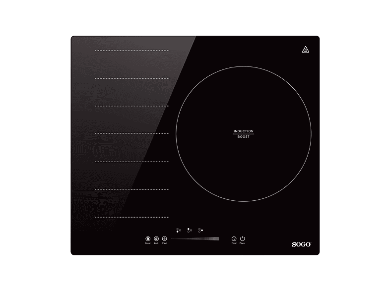 SOGO BIH-SS-24020 — Placa de inducción, 59 cm, Negro, 4 zonas