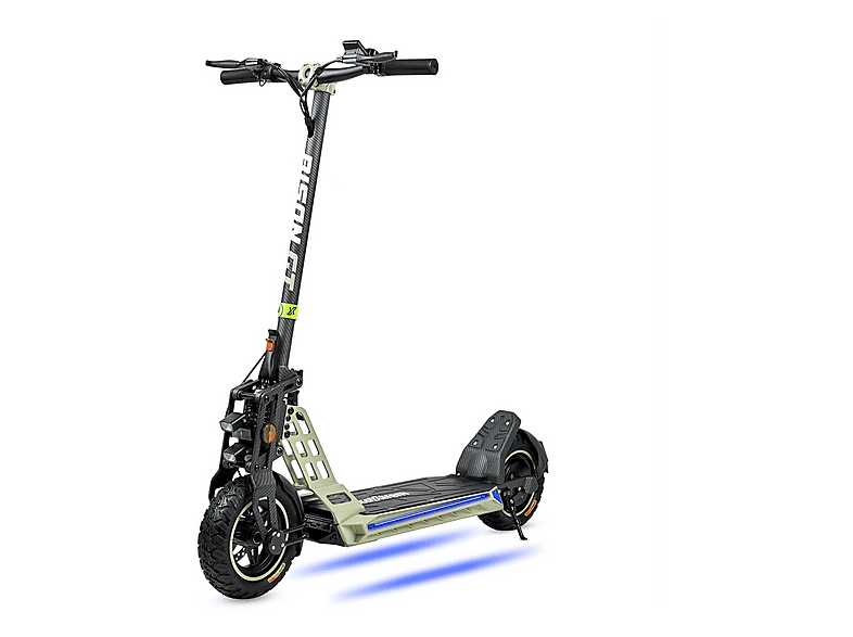 ECOXTREM Bison GT — Patinete eléctrico, Pot. máx. 800 W, Carga máx. 120 kg, 13000 mAh, 40 km autonomía
