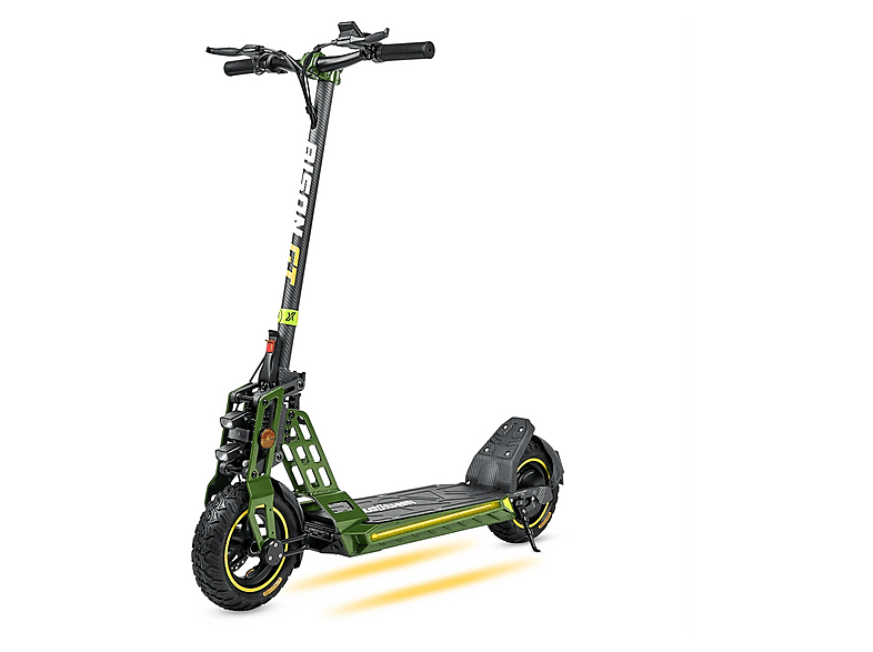 ECOXTREM Bison GT — Patinete eléctrico, Pot. máx. 800 W, Carga máx. 120 kg, 13000 mAh, 40km autonomía