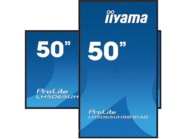 IIYAMA iiyama LH5065UHSB-B1AG — Pantalla de señalización digital, Negro, UHD 4K, vista 6