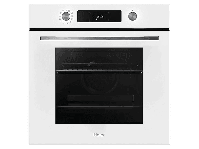 HAIER H6 ID23B3YTW — Horno multifunción, Integrable, 595 mm, Blanco, Pirolítico + hidrolítico