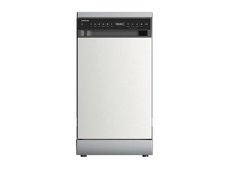 CECOTEC Bolero Aguazero 4360 Inox — Lavavajillas libre instalación 45 cm, 6 programas, 44,7 cm, Plateado