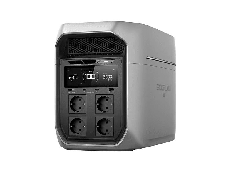 ECOFLOW DELTA 3 Max Plus — Estación de energía portátil