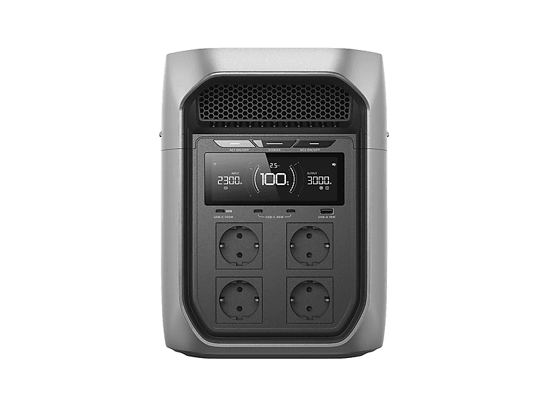 ECOFLOW DELTA 3 Max Plus — Estación de energía portátil, vista 2