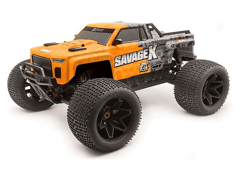 HPI MT SAVAGE X FLUX V2 GT-6 ARTR 1:8 ORA/GRE — Coche RC