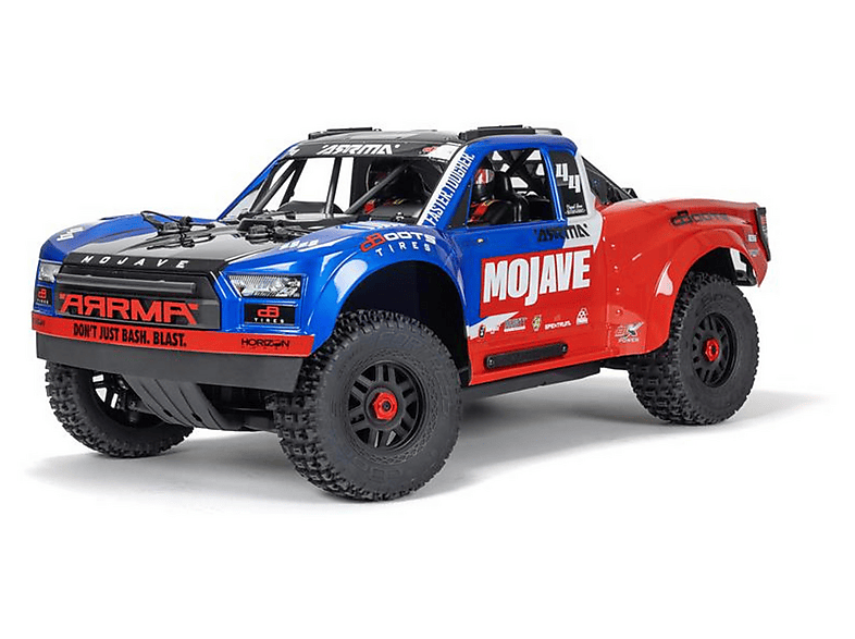 ARRMA SC TRUCK MOJAVE BLX 4S 4X4 ARTR BLU/RED — Coche RC