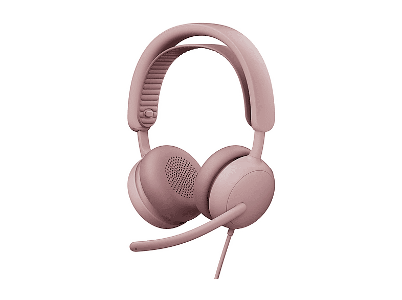 LOGITECH — Auriculares de diadema con cable, Supraaurales, Bluetooth, Rosa, 981-001620 LOGITECH