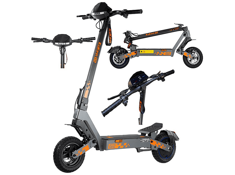 KUKIRIN G2 VMP — Patinete eléctrico, Pot. máx. 500 W, Carga máx. 120 kg, negro (ref. 176067524)