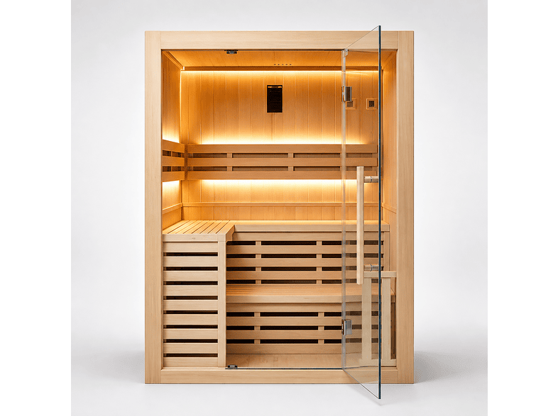 NIXSPA tradicional 4 plazas vapor 4,5kW NIXSPA-4PK (4.5KW) — Sauna, Madera
