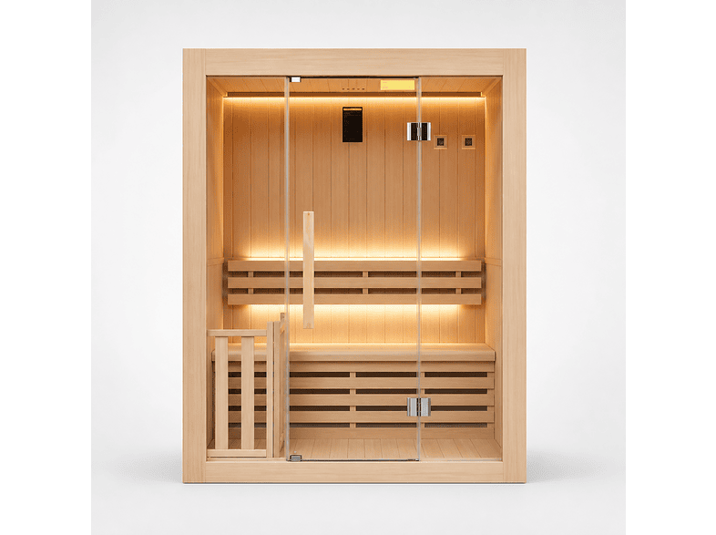 NIXSPA tradicional 3 plazas vapor 3,5kW NIXSPA-3PK (3.5KW) — Sauna, Madera
