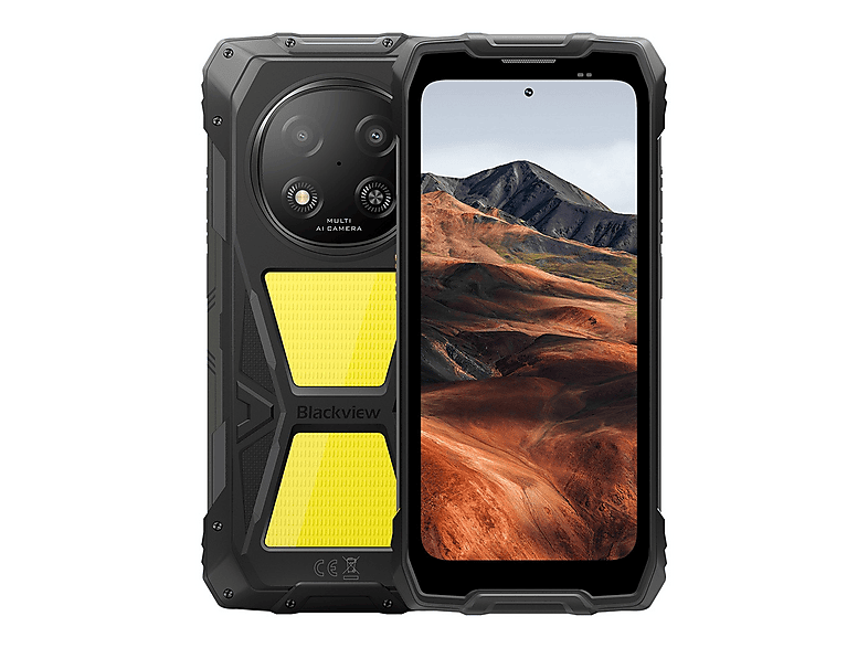 BLACKVIEW Rock 2 Pro — Smartphone, 8+256GB, Negro, 256 GB, 8 GB RAM