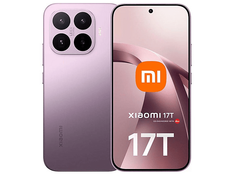 XIAOMI 17T 12+512 — Smartphone, Violeta, 512 GB, 12 GB RAM, 6500 mAh