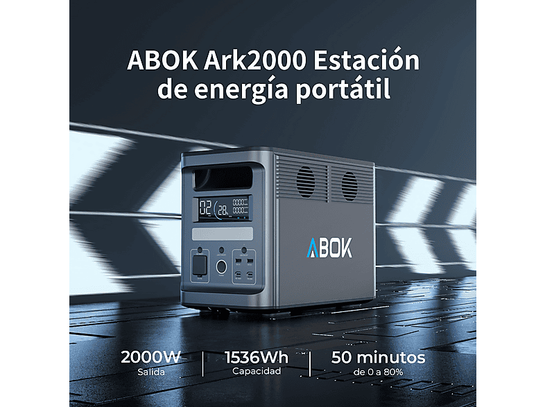 ABOK Ark2000 — Estación de energía portátil (ref. 177799931), vista 5