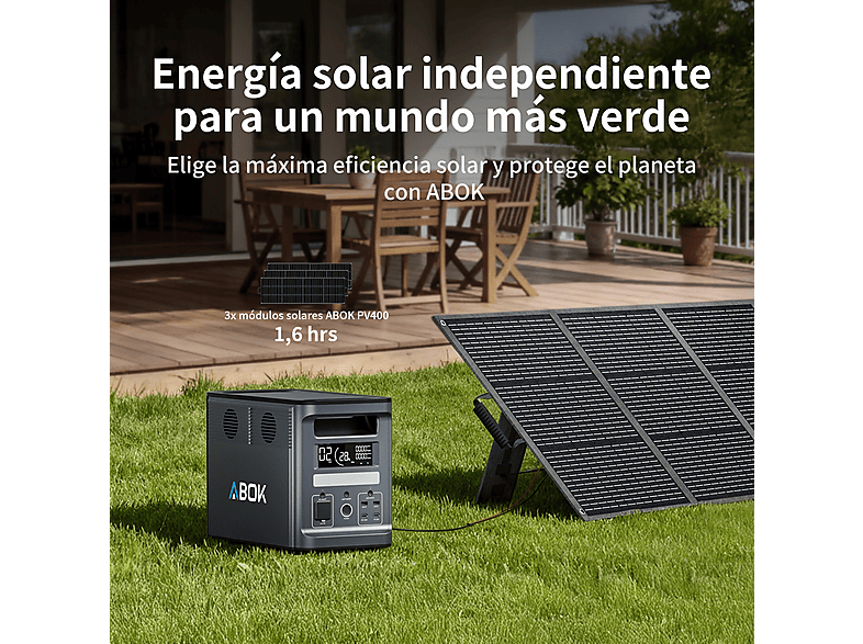 ABOK Ark2000 — Estación de energía portátil (ref. 177799931), vista 8