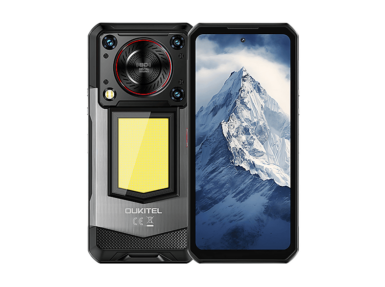 OUKITEL WP56-8-256 — Smartphone, 256 GB, 8 GB RAM, 16000 mAh, negro