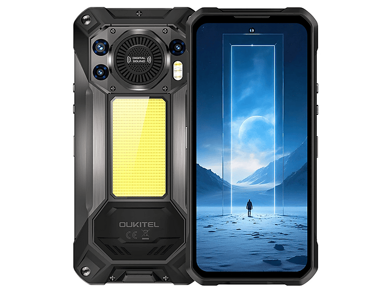 OUKITEL WP61 — Smartphone, 512 GB, 12 GB RAM, 20000 mAh, negro