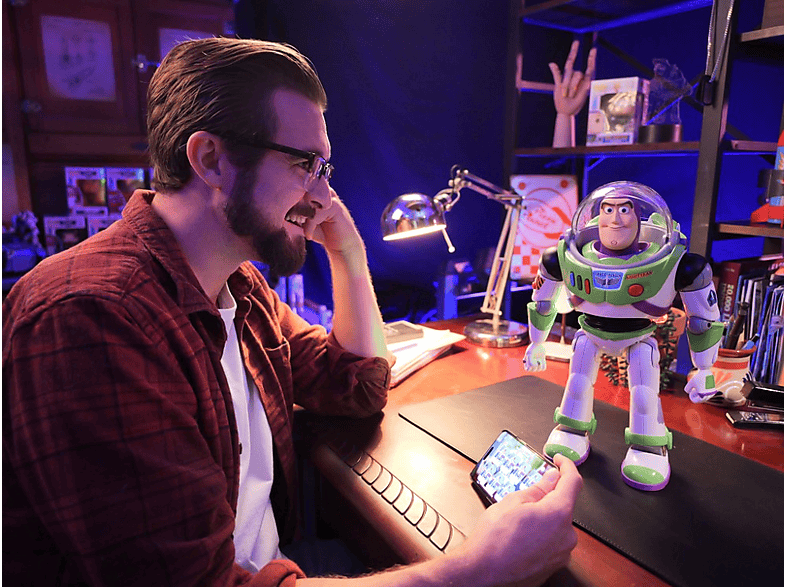 ROBOSEN Robot Buzz Lightyear Toy Story Versión Española Robosen — Juguete electrónico, 37 cm, 5 año(s), vista 11