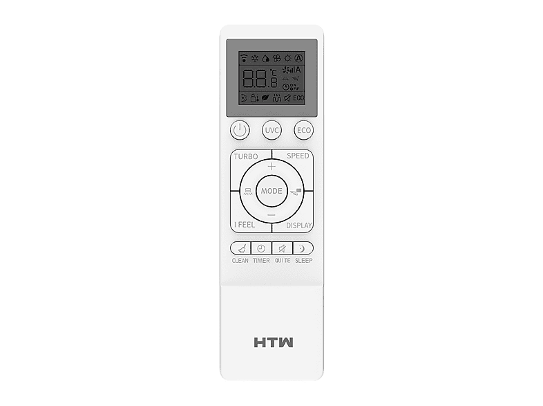 HTW IX75 4.0 DC Inverter 3,5kW 3020 frigorías Wifi included — Aire acondicionado Split 1x1, blanco, vista 4