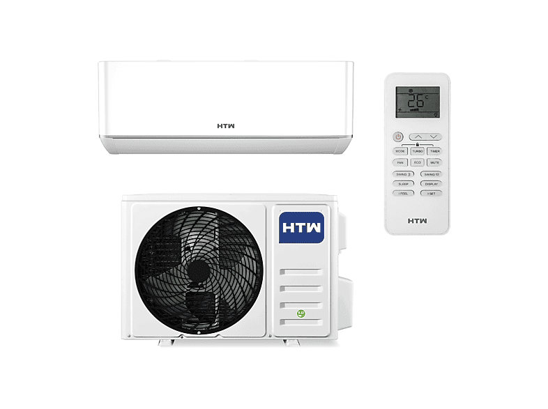 HTW NORDIC Inverter 3000 frigorias 3.5 kW WIFI incluido — Aire acondicionado Split 1x1, blanco, vista 2