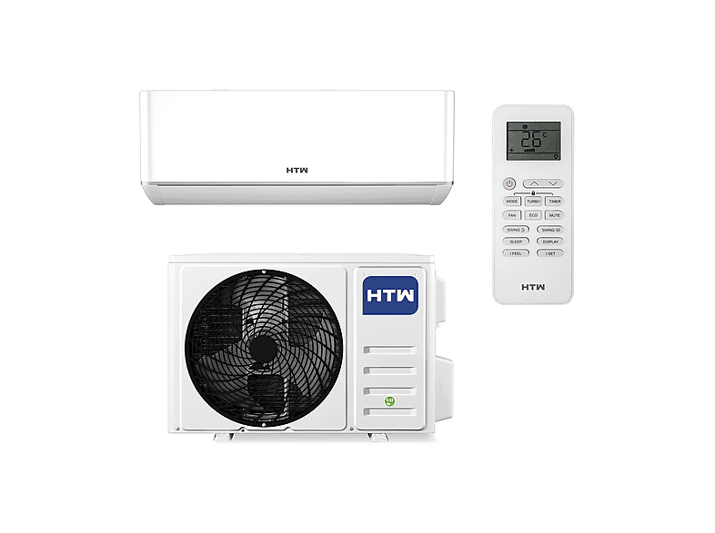 HTW NORDIC Inverter 3000 frigorias 3.5 kW WIFI incluido — Aire acondicionado Split 1x1, blanco, vista 5