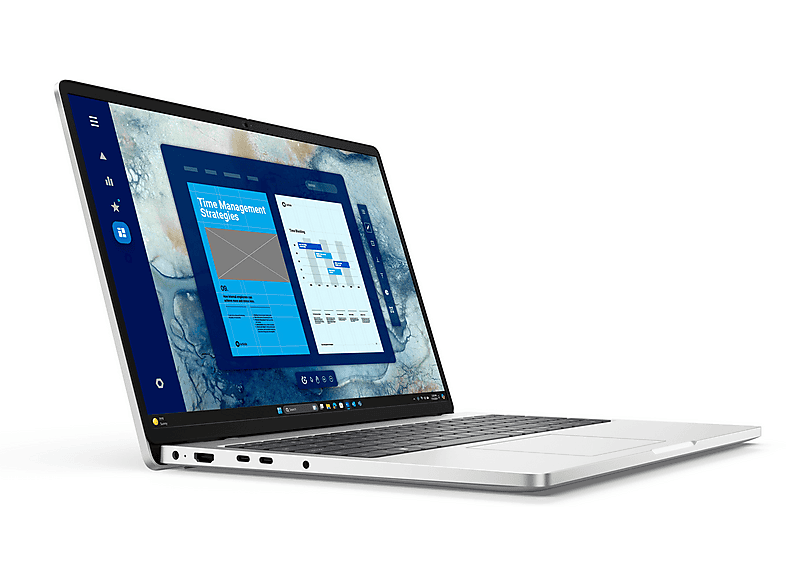 DELL - B2B PRO 16 PC16250|U7-255U|16|512|W11P — Portátil, Intel® Core™ Ultra 7 Processor 255U (12M Cache, 16 GB RAM, 512 GB SSD, Platino, vista 3