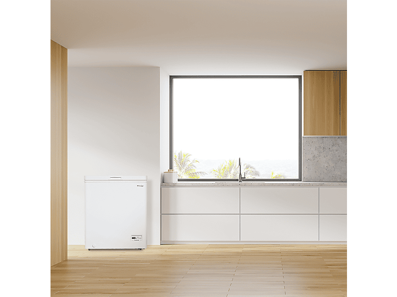 WONDER WCH1501EDC — Congelador horizontal, 84,5 cm, Blanco, 142 l, vista 4